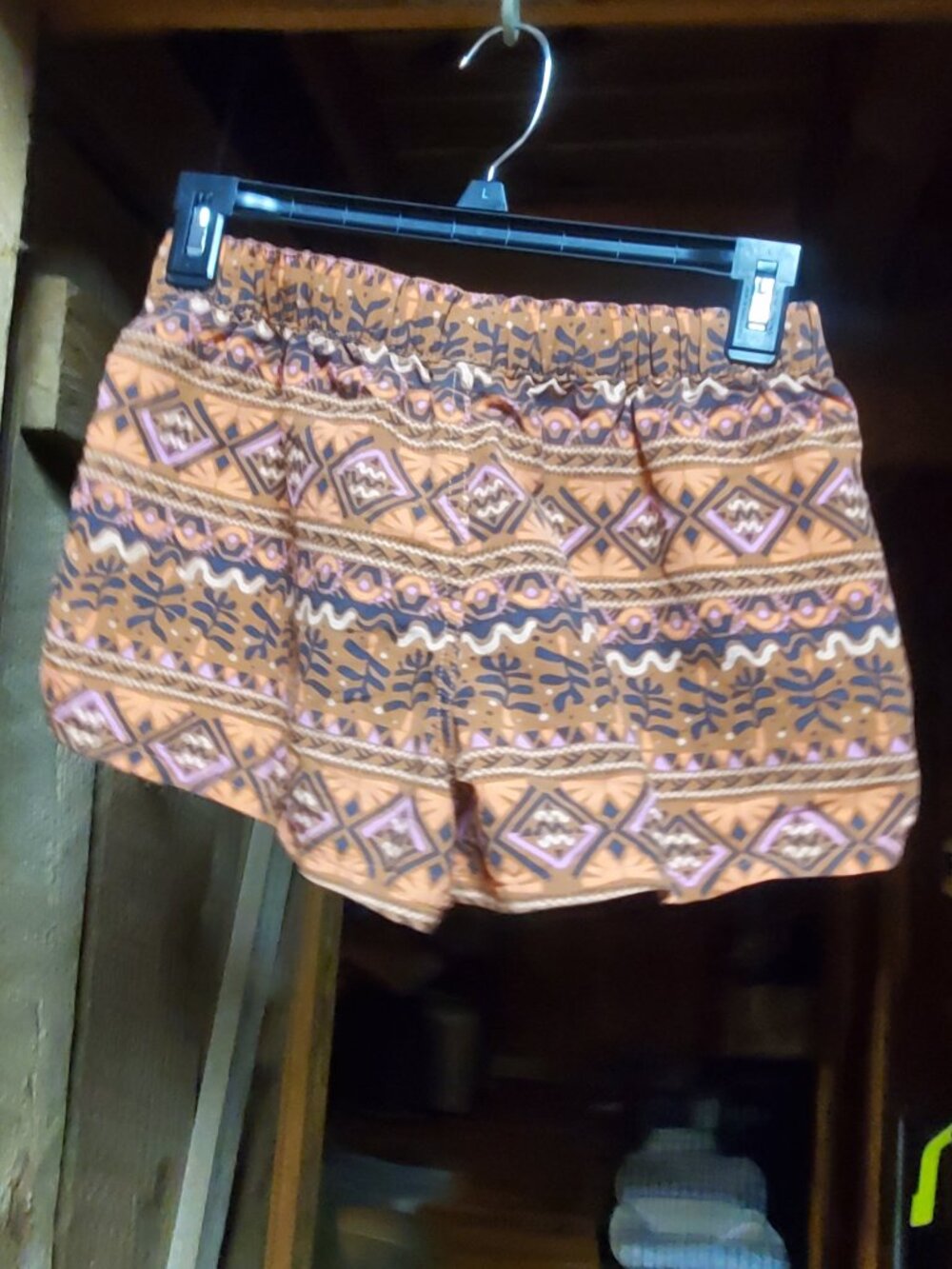 Patagonia Barely Baggies Shorts 2.5” Geometric Aztec Print Size XS
